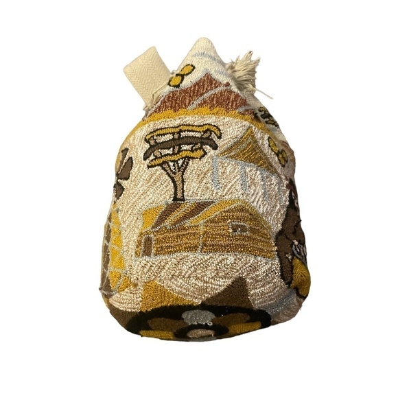 Handmade Ethnic Bucket  Bag, Size large - Picture 1 of 8